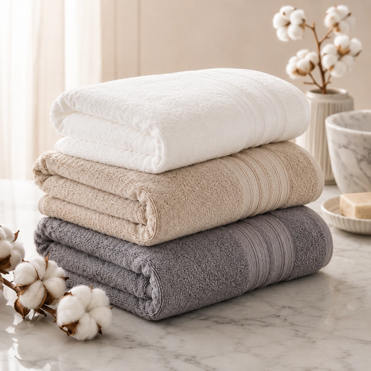 Bath Towel Combo – Set of 3